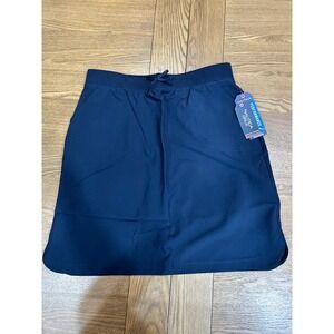 Nautica Girls School Uniform Skort Navy‎ Blue Size 16 Regular Knit Waist